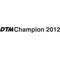 DTM Champion 2012 Decal / Sticker
