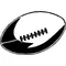 Football Decal / Sticker 10