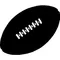 Football Decal / Sticker 11