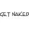 Get Naked Decal / Sticker