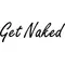 Get Naked Decal / Sticker 02