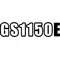 GS 1150 E Suzuki Decal / Sticker