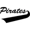 Pirates Mascot Decal / Sticker