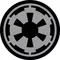 Star Wars Imperial logo Decal / Sticker 04