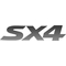 Suzuki SX4 Faded Gray Decal / Sticker