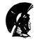 Trojans Mascot Decal / Sticker