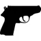 Walther PPK Gun Decal / Sticker