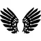 Wings Decal / Sticker 04