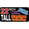 z2 Custom Lettering 22 Inch Tall Decal / Sticker