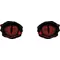 Red Monster Eyes Decal / Sticker