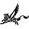 Gryphon Decal / Sticker 01
