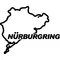 Nurburgring Decal / Sticker 02