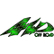 Green Diamond Wire 4WD Off-Road Decal / Sticker