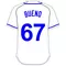 67 Francisley Bueno White Jersey Decal / Sticker