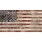 Weathered Brick Wall American Flag Decal / Sticker 23