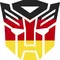 Autobot GermanFlag Decal / Sticker 06