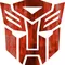 Rusted Autobot Decal / Sticker 29