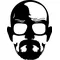 Breaking Bad Heisenberg (Walter White) Decal / Sticker