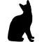 Cat Decal / Sticker 05