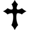 Cross Decal / Sticker 04