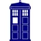 Doctor Who Tardis Decal / Sticker 01