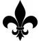 Fleur-De-Lis Decal / Sticker 03