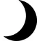 Moon or Eclipse Decal / Sticker 02