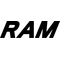 Ram Lettering Decal / Sticker 02