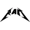 Ram Metallica Lettering Decal / Sticker 20