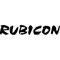 Rubicon Decal / Sticker 04