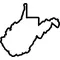 West Virginia Decal / Sticker 02