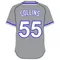 55 Tim Collins Gray Jersey Decal / Sticker