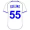 55 Tim Collins White Jersey Decal / Sticker