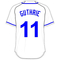 11 Jeremy Guthrie White Jersey Decal / Sticker