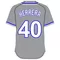 40 Kelvin Herrera Gray Jersey Decal / Sticker