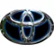 Simulated 3D Chrome Toyota Decal / Sticker