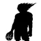 Basketball Comets Mascot Decal / Sticker 3