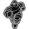 Michelin Man Decal / Sticker 14