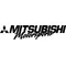 Mitsubishi Motorsports Decal / Sticker 01