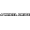 4 Wheel Drive Decal / Sticker 02