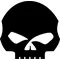 Skull Decal / Sticker 20