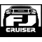 Toyota FJ Cruiser Decal / Sticker 07