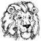 Lions Mascot Decal / Sticker 4