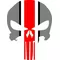 Ohio State Punisher Decal / Sticker 37