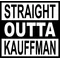 Straight Outta Kauffman Royals Decal / Sticker 01