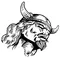 Vikings Mascot Decal / Sticker 6