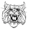 Wildcats Mascot Decal / Sticker 1