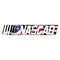 American Flag Nascar Decal / Sticker contour