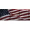American Flag with Rivets Decal / Sticker 36