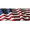 American Flag with Rivets Decal / Sticker 40